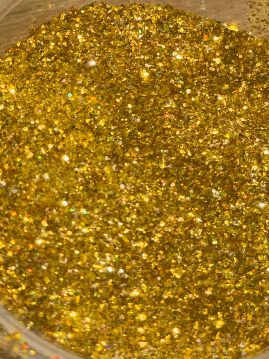 Gold fine glitter